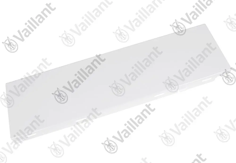 Vaillant Seitenteil in weißer Ausführung, längliche Form ohne sichtbare Produktnummer. Geeignet für Montage an Heizgeräten des Herstellers.